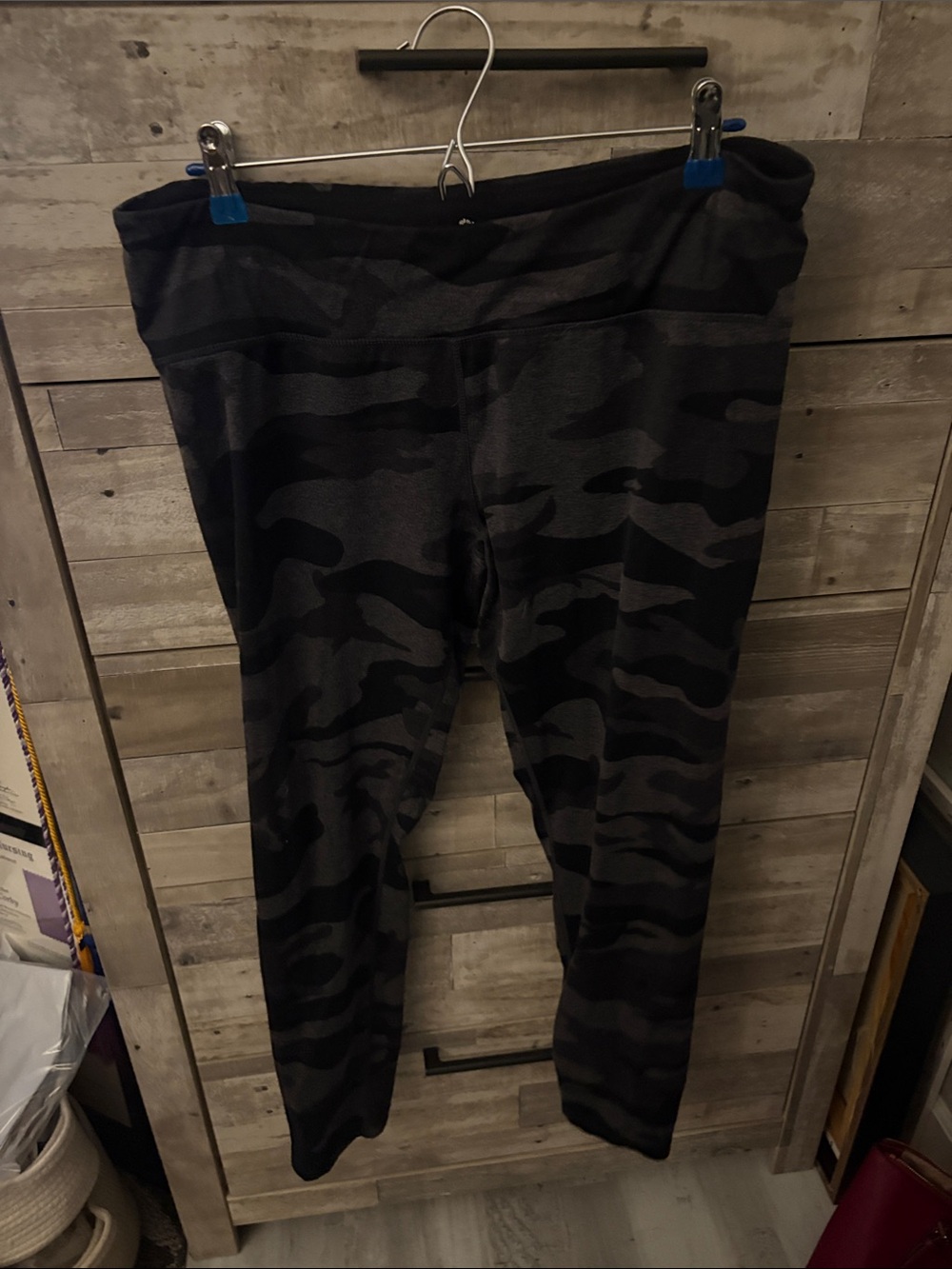 Black Camo Active Leggings